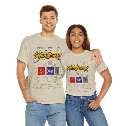 Chemistry is Sexy Unisex T-Shirt, Funny Science Tee, Gift for Chemists, Teacher Appreciation, Science Party, Academic Humor
