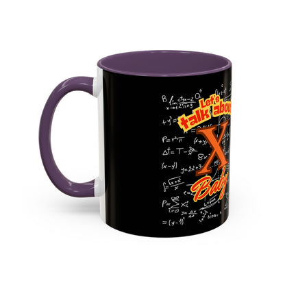 Math Lover Coffee Mug — "Solve For X = U + Me" Romantic Equation Design
