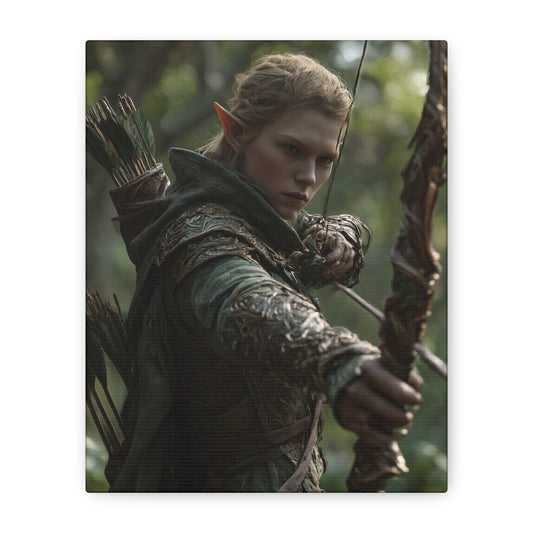 Elven Archer - Gift for Fantasy Lovers.