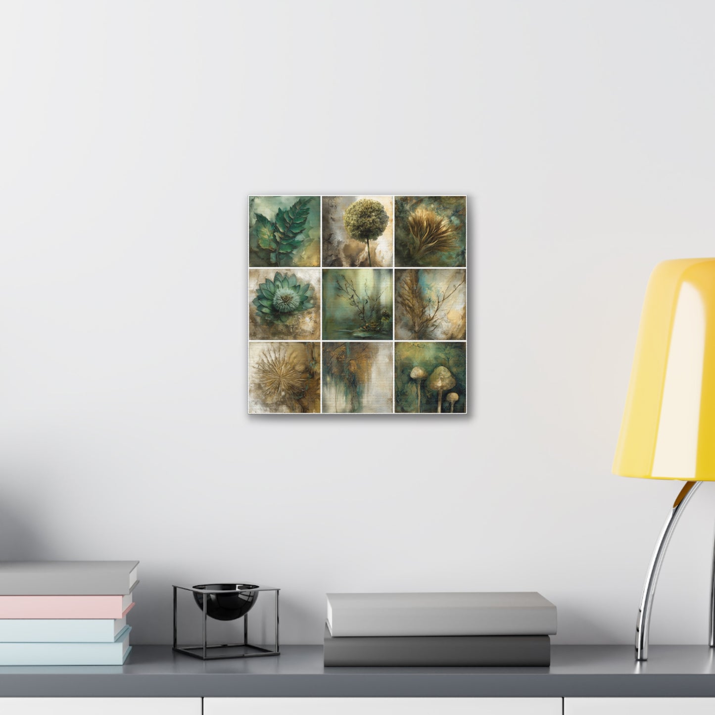 Natures Green Series #2 -Artistic Nature Canvas Wall Art, Plant Decor, Botanical Prints, Home Decor, Eco-Friendly Gift