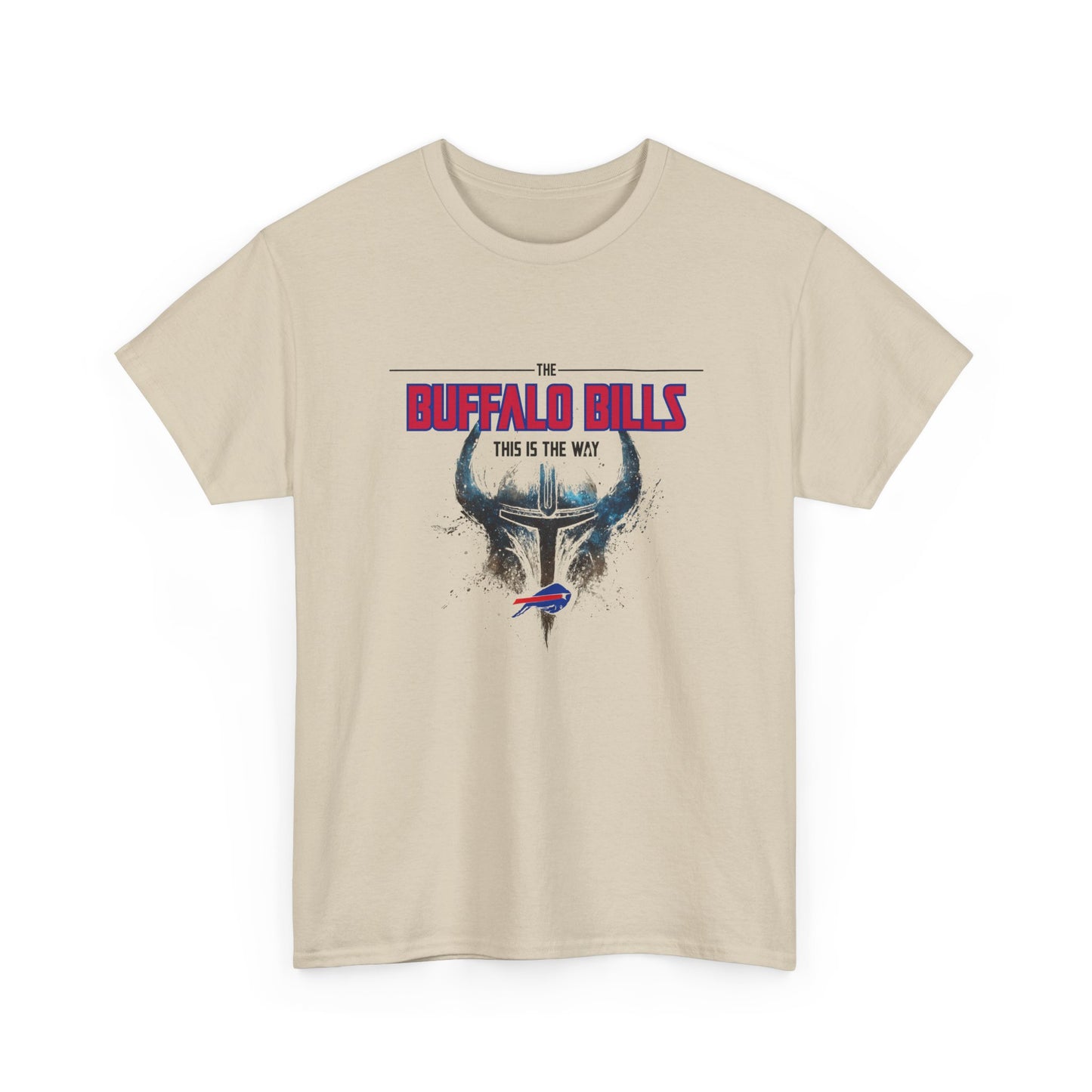 Buffalo Bills This Is The Way -Heavy Cotton Tee - Unisex Fan Shirt, Game Day Apparel, Sports Merchandise, Birthday Gift, Tailgate Outfit