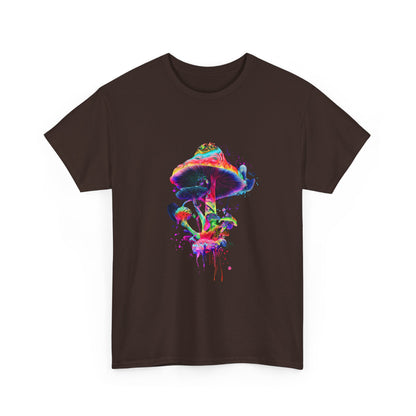 Colorful Psychedelic Mushroom Tee,