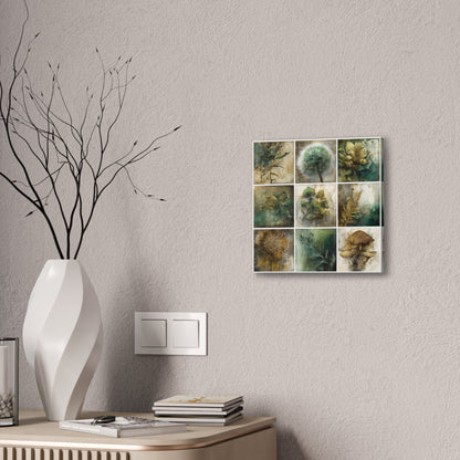 Natures Green Series #4 -Artistic Nature Canvas Wall Art, Plant Decor, Botanical Prints, Home Decor, Eco-Friendly Gift