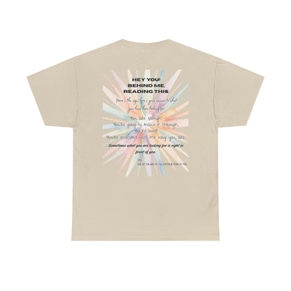 Here's Your Answer (colorful sunburst, motivational verse)