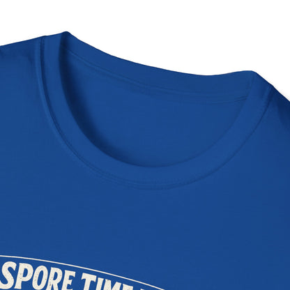 Mushroom Hunting T-Shirt — "My Spore Time Is Spent" For Foragers & Nature Lovers