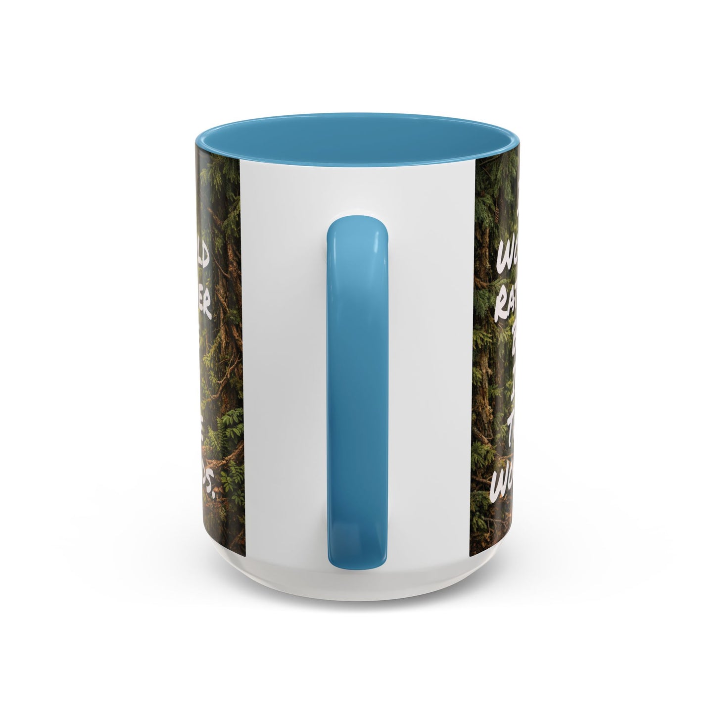 "My Spore Time Is Spent Mushroom Hunting" #2 Accent Coffee Mug (11/15oz)