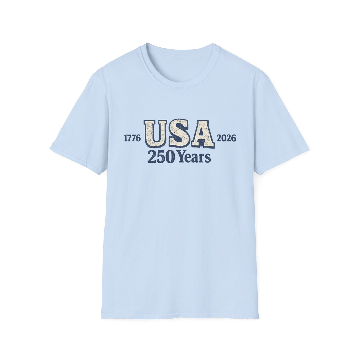 USA 250 Years T-Shirt — 1776–2026 Bicentennial Celebration Tee