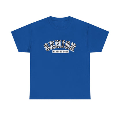 Senior 2026 -Class of 2026 Graduation Tee, Unisex Heavy Cotton Shirt, Senior T-Shirt, Personalized Graduation Gift, Class Reunion Apparel, 2026 [...]