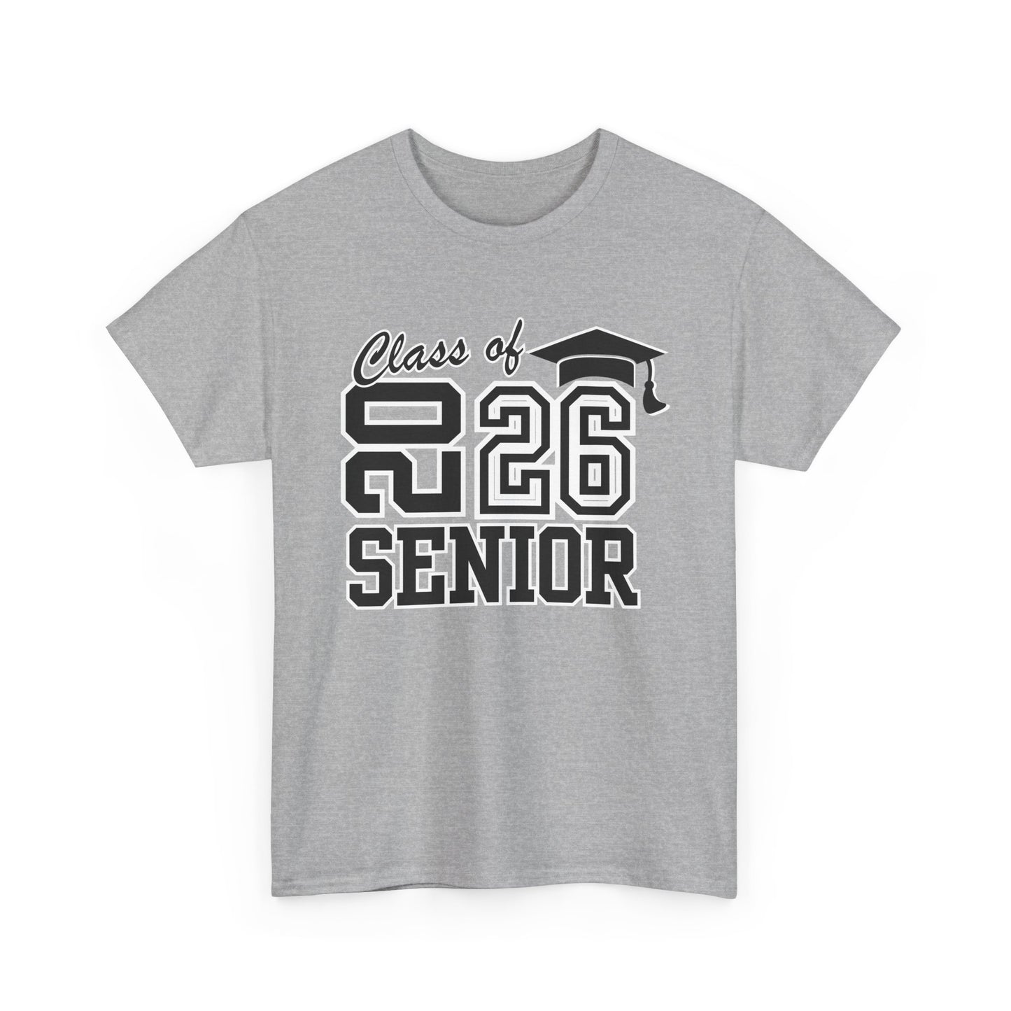 2026 Senior -Class of 2026 Graduation Tee, Unisex Heavy Cotton Shirt, Senior T-Shirt, Personalized Graduation Gift, Class Reunion Apparel, 2026 [...]