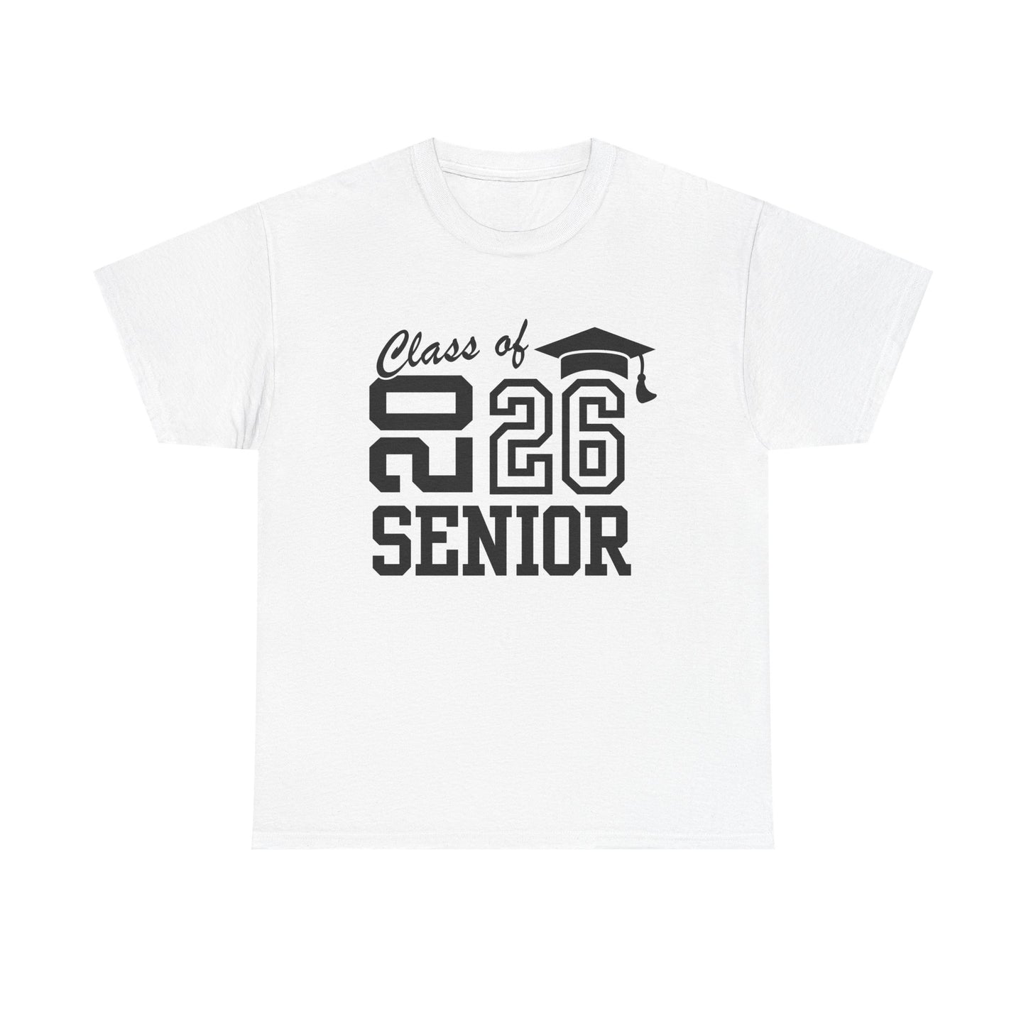 2026 Senior -Class of 2026 Graduation Tee, Unisex Heavy Cotton Shirt, Senior T-Shirt, Personalized Graduation Gift, Class Reunion Apparel, 2026 [...]