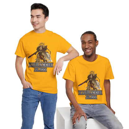 Warhammer 40,000 Unisex Heavy Cotton Tee, Gamer T-Shirt, Nerd Apparel, Gaming Gift, Casual Wear