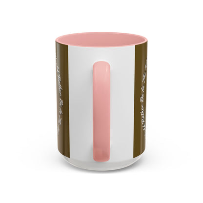 Mushroom Hunting Coffee Mug – "My Spore Time Is Spent" Rustic Forager Accent Mug