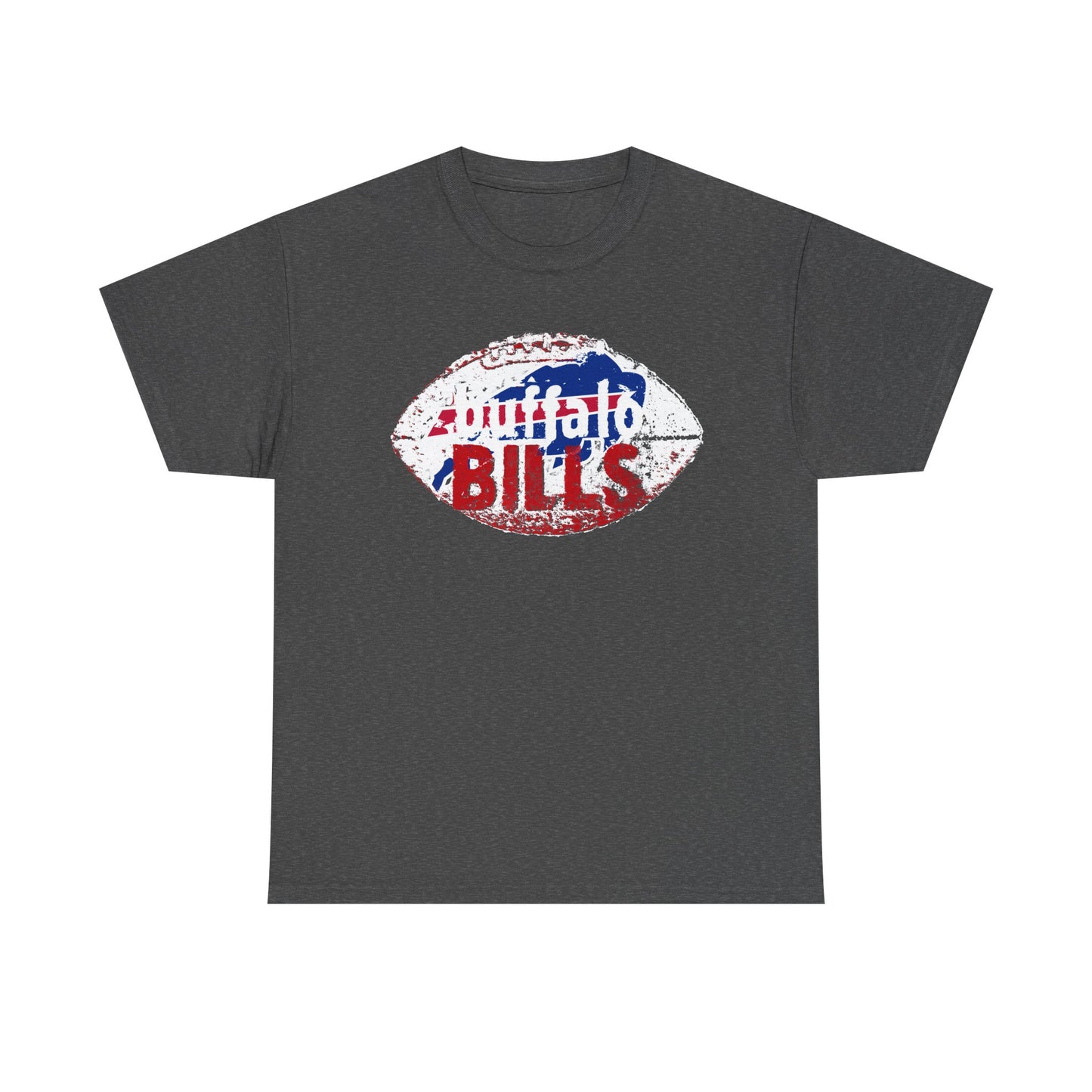 Buffalo Bills Football -Unisex Heavy Cotton Tee - Sports T-Shirt, NFL Fan Gear, Game Day Apparel, Gift for Him/Her, Athletic Wear