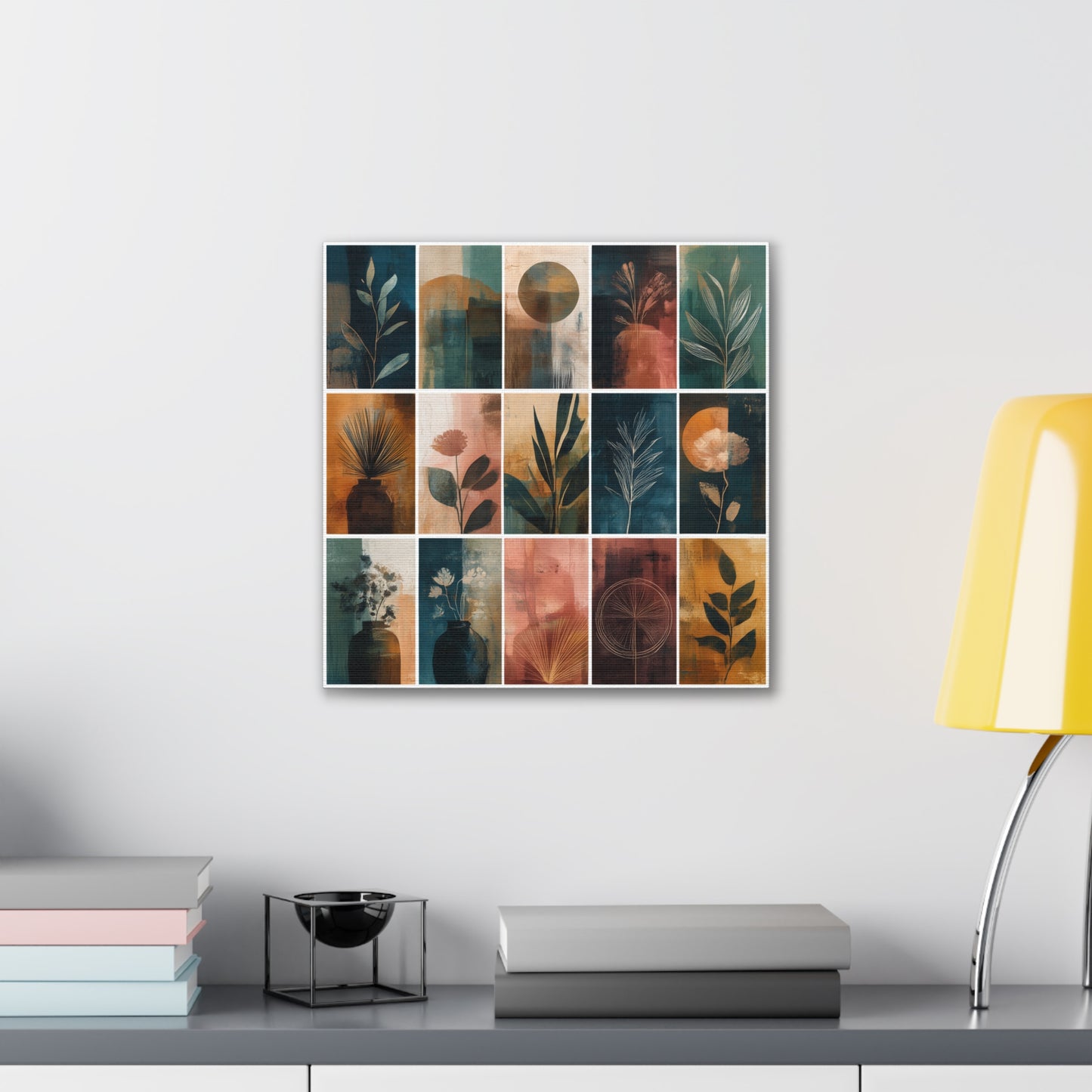 Natures Green Series #8 -Botanical Wall Art, Nature-Inspired Home Décor, Eco-Friendly Canvas Print, Greenery Art Piece, Living Room Wall Hanging