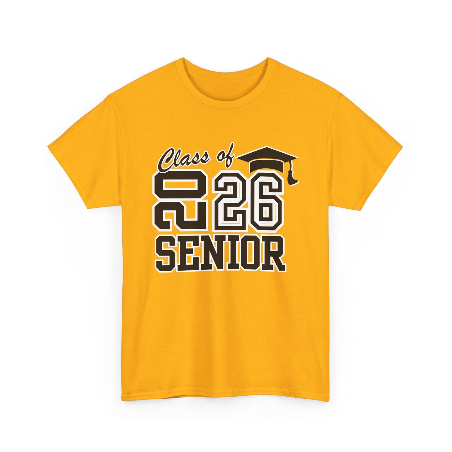 2026 Senior -Class of 2026 Graduation Tee, Unisex Heavy Cotton Shirt, Senior T-Shirt, Personalized Graduation Gift, Class Reunion Apparel, 2026 [...]