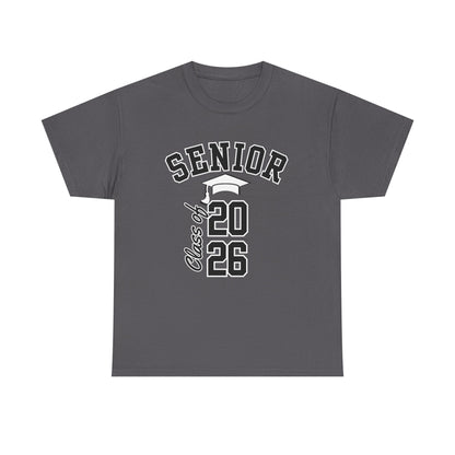Class of 2026 Graduation Tee, Unisex Heavy Cotton Shirt, Senior T-Shirt, Personalized Graduation Gift, Class Reunion Apparel, 2026 [...]
