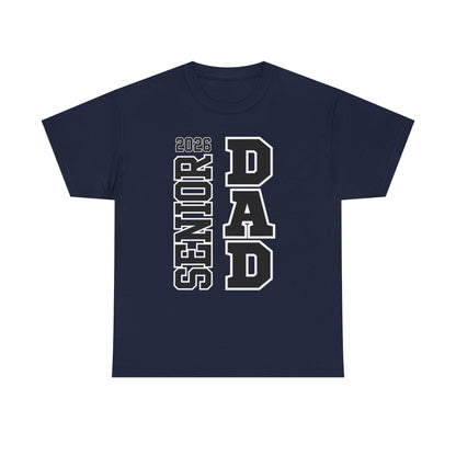 Senior Dad -Class of 2026 Graduation Tee, Unisex Heavy Cotton Shirt, Senior T-Shirt, Personalized Graduation Gift, Class Reunion Apparel, 2026 [...]