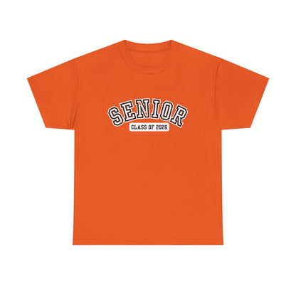 Senior 2026 -Class of 2026 Graduation Tee, Unisex Heavy Cotton Shirt, Senior T-Shirt, Personalized Graduation Gift, Class Reunion Apparel, 2026 [...]