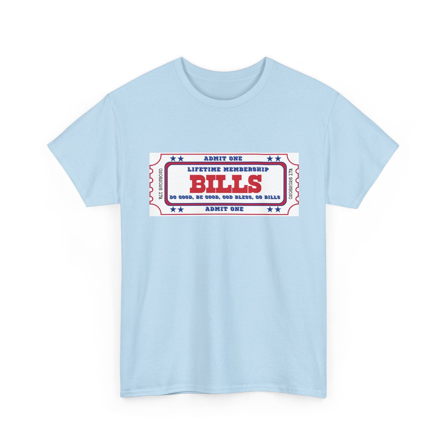 BILL Lifetime Membership - Retro Ticket Style Tee, Vintage Graphic T-Shirt, Casual Outing Shirt, Gift for Friends, Concert, Sports Event Apparel