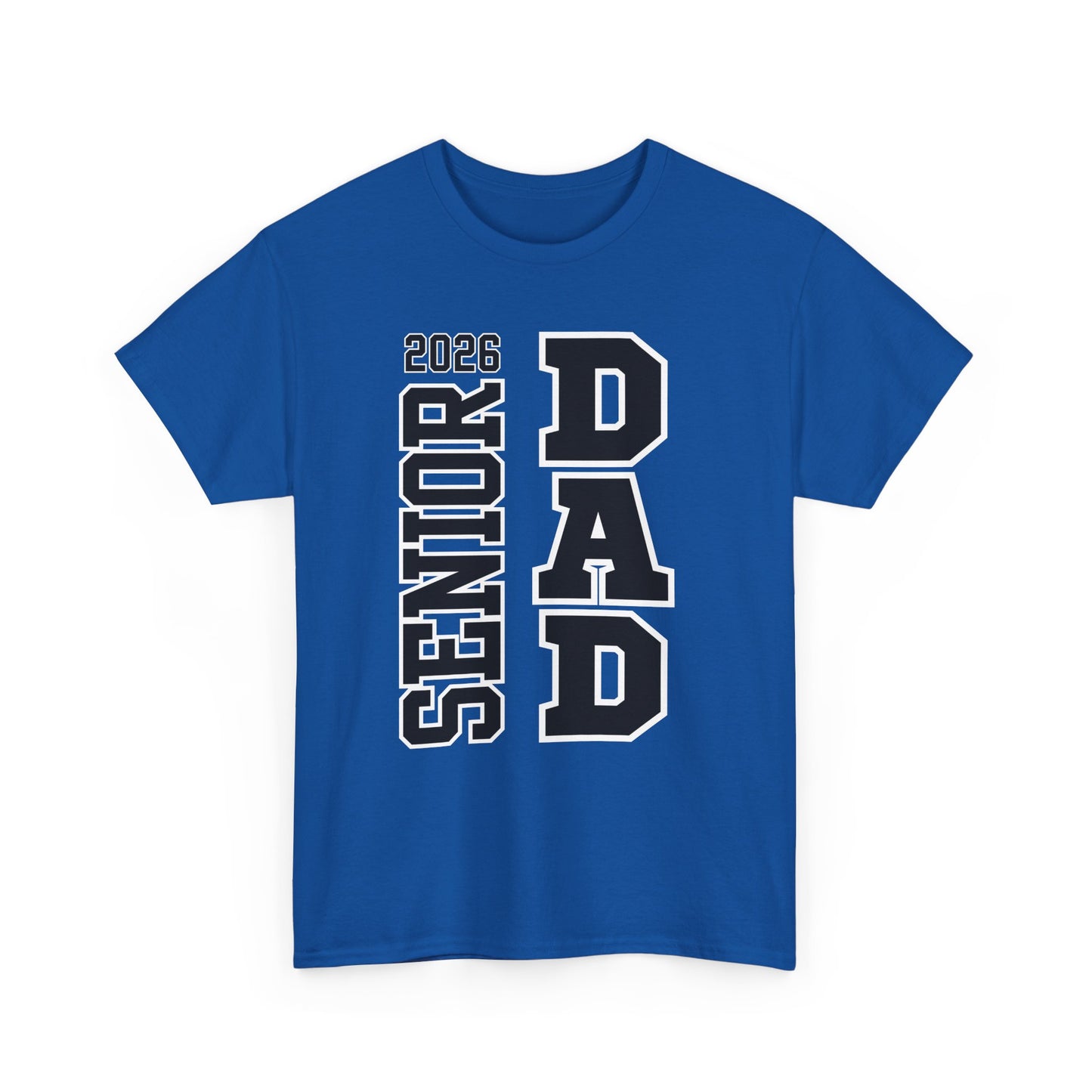 Senior Dad -Class of 2026 Graduation Tee, Unisex Heavy Cotton Shirt, Senior T-Shirt, Personalized Graduation Gift, Class Reunion Apparel, 2026 [...]