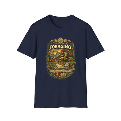 Foraging T-Shirt – 'Foraging: The Real Treasure Hunt' Outdoor Nature Tee