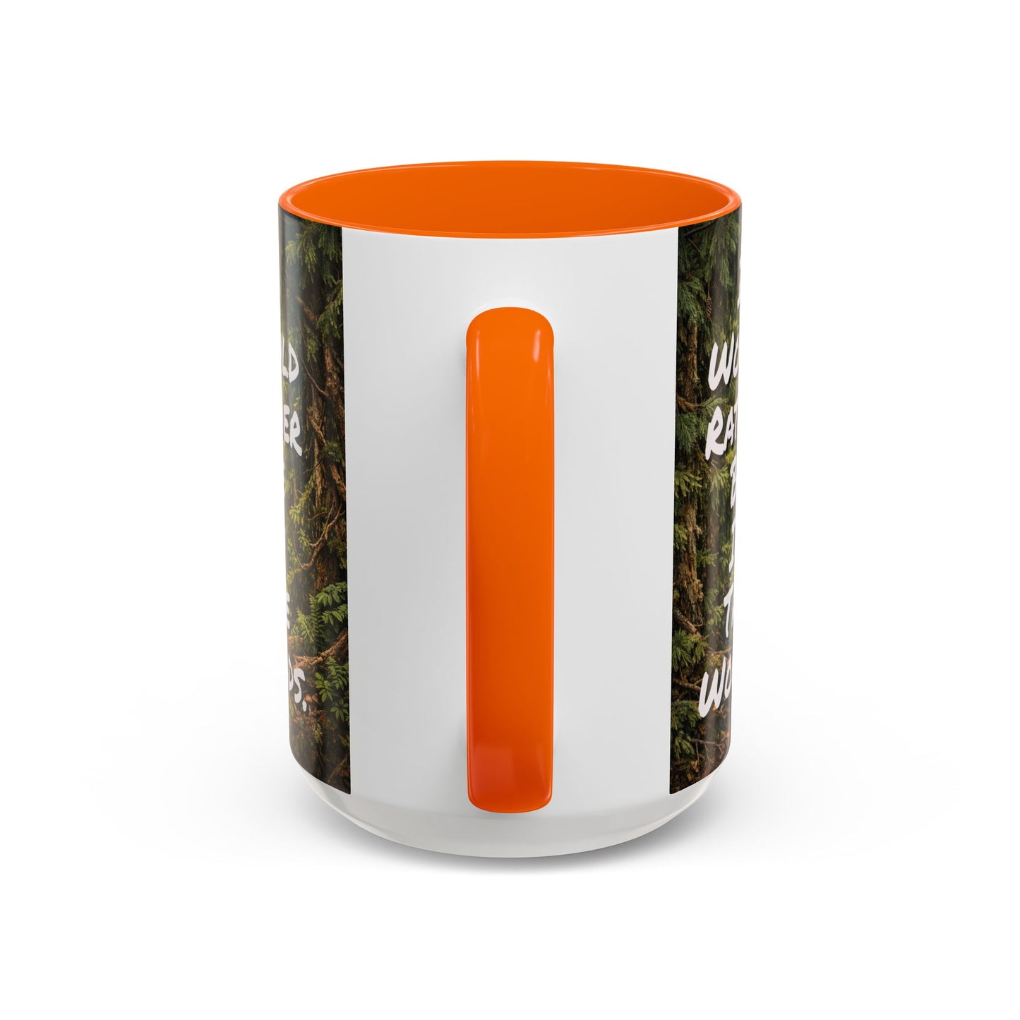 "My Spore Time Is Spent Mushroom Hunting" #2 Accent Coffee Mug (11/15oz)
