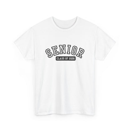 Senior 2026 -Class of 2026 Graduation Tee, Unisex Heavy Cotton Shirt, Senior T-Shirt, Personalized Graduation Gift, Class Reunion Apparel, 2026 [...]