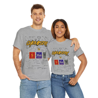 Chemistry is Sexy Unisex T-Shirt, Funny Science Tee, Gift for Chemists, Teacher Appreciation, Science Party, Academic Humor
