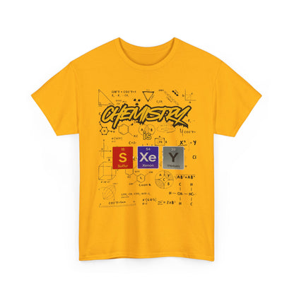 Chemistry is Sexy Unisex T-Shirt, Funny Science Tee, Gift for Chemists, Teacher Appreciation, Science Party, Academic Humor