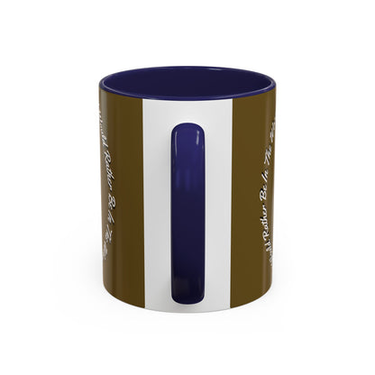 Mushroom Hunting Coffee Mug – "My Spore Time Is Spent" Rustic Forager Accent Mug
