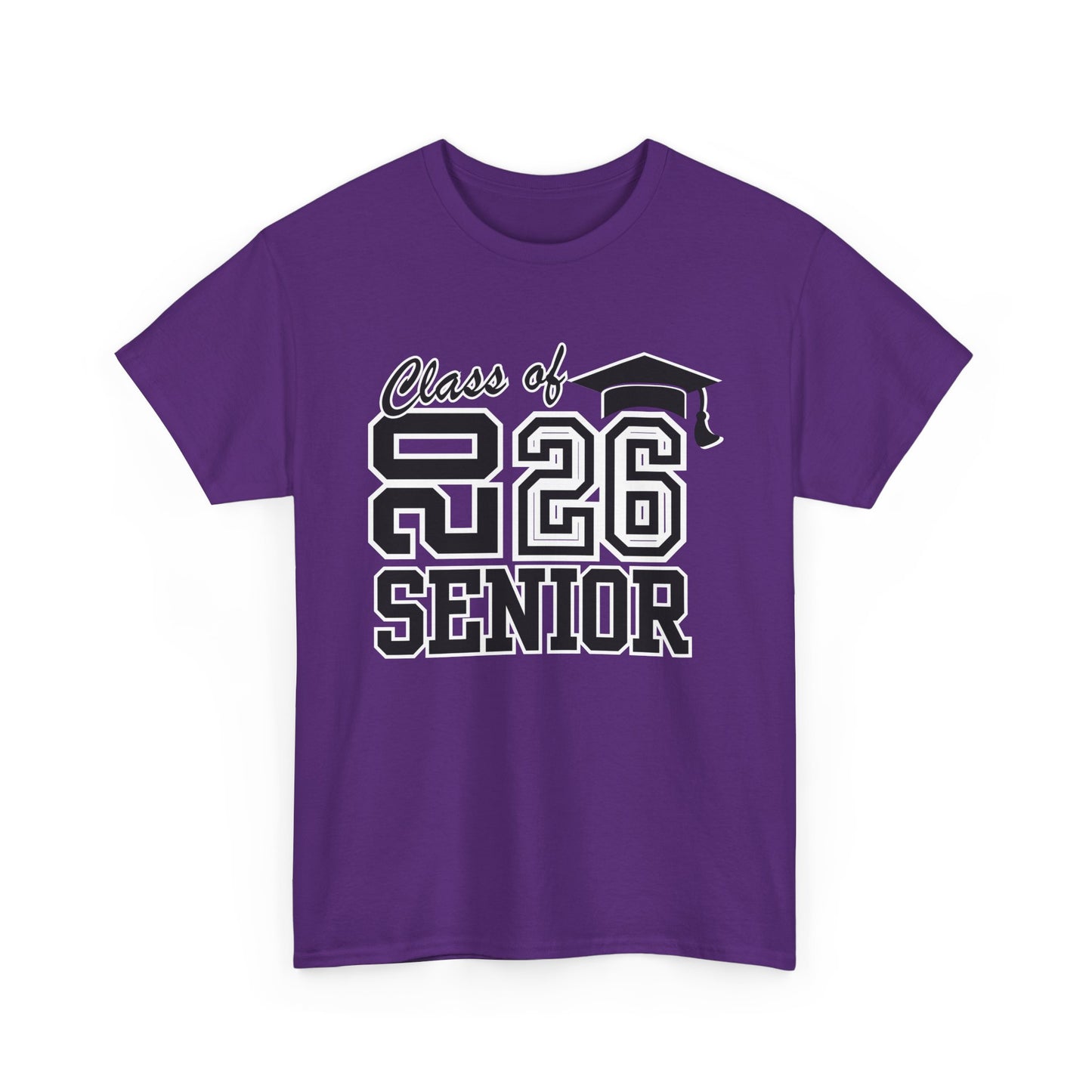 2026 Senior -Class of 2026 Graduation Tee, Unisex Heavy Cotton Shirt, Senior T-Shirt, Personalized Graduation Gift, Class Reunion Apparel, 2026 [...]