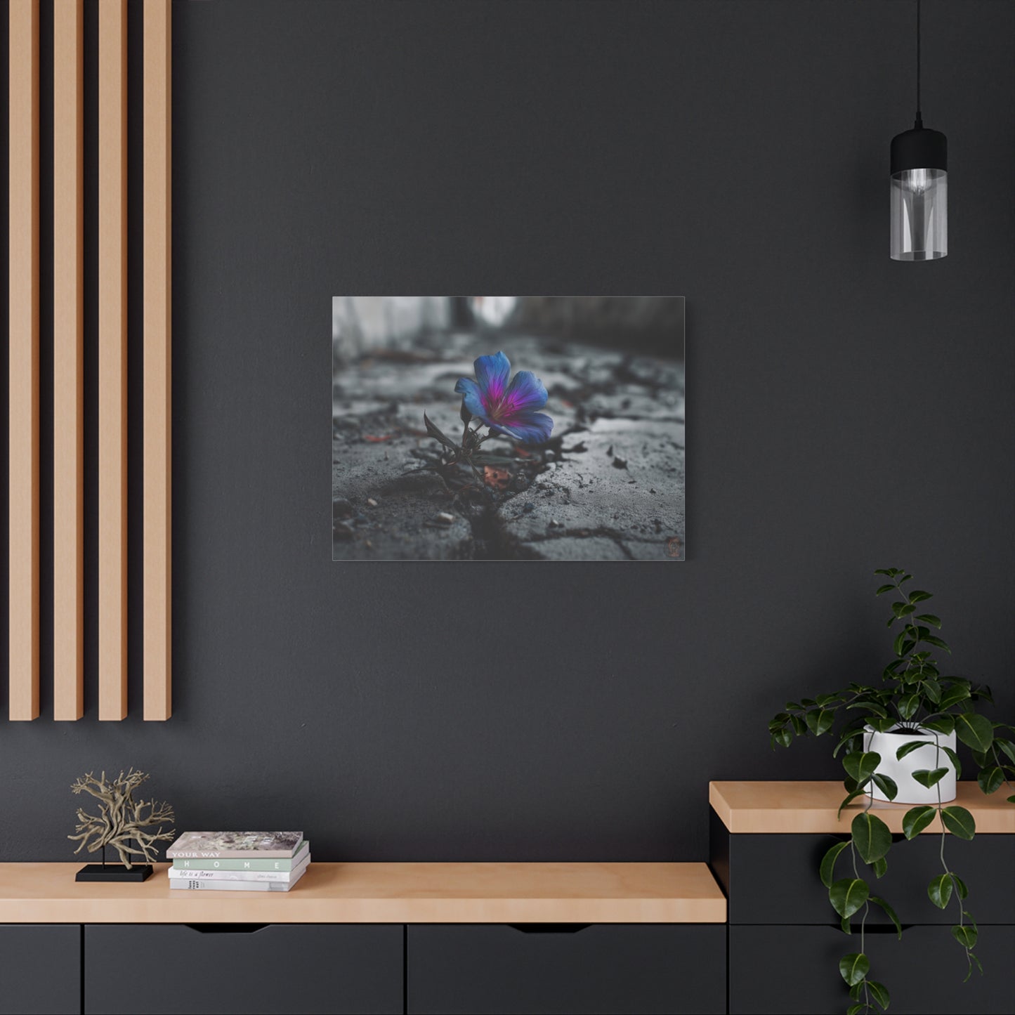 Resilient Bloom: Vibrant Macro Flower Photography, Landscape of Contrast--1aceswild.myshopify.com