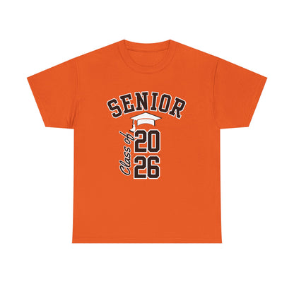 Class of 2026 Graduation Tee, Unisex Heavy Cotton Shirt, Senior T-Shirt, Personalized Graduation Gift, Class Reunion Apparel, 2026 [...]