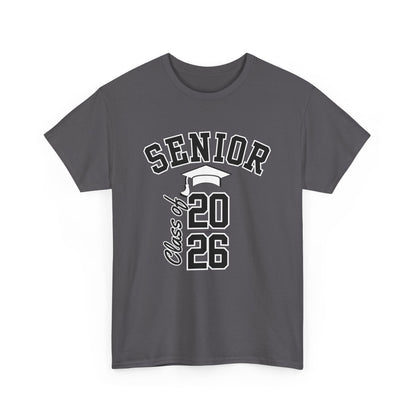 Class of 2026 Graduation Tee, Unisex Heavy Cotton Shirt, Senior T-Shirt, Personalized Graduation Gift, Class Reunion Apparel, 2026 [...]