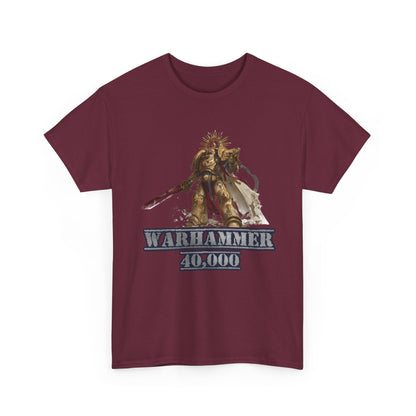 Warhammer 40,000 Unisex Heavy Cotton Tee, Gamer T-Shirt, Nerd Apparel, Gaming Gift, Casual Wear