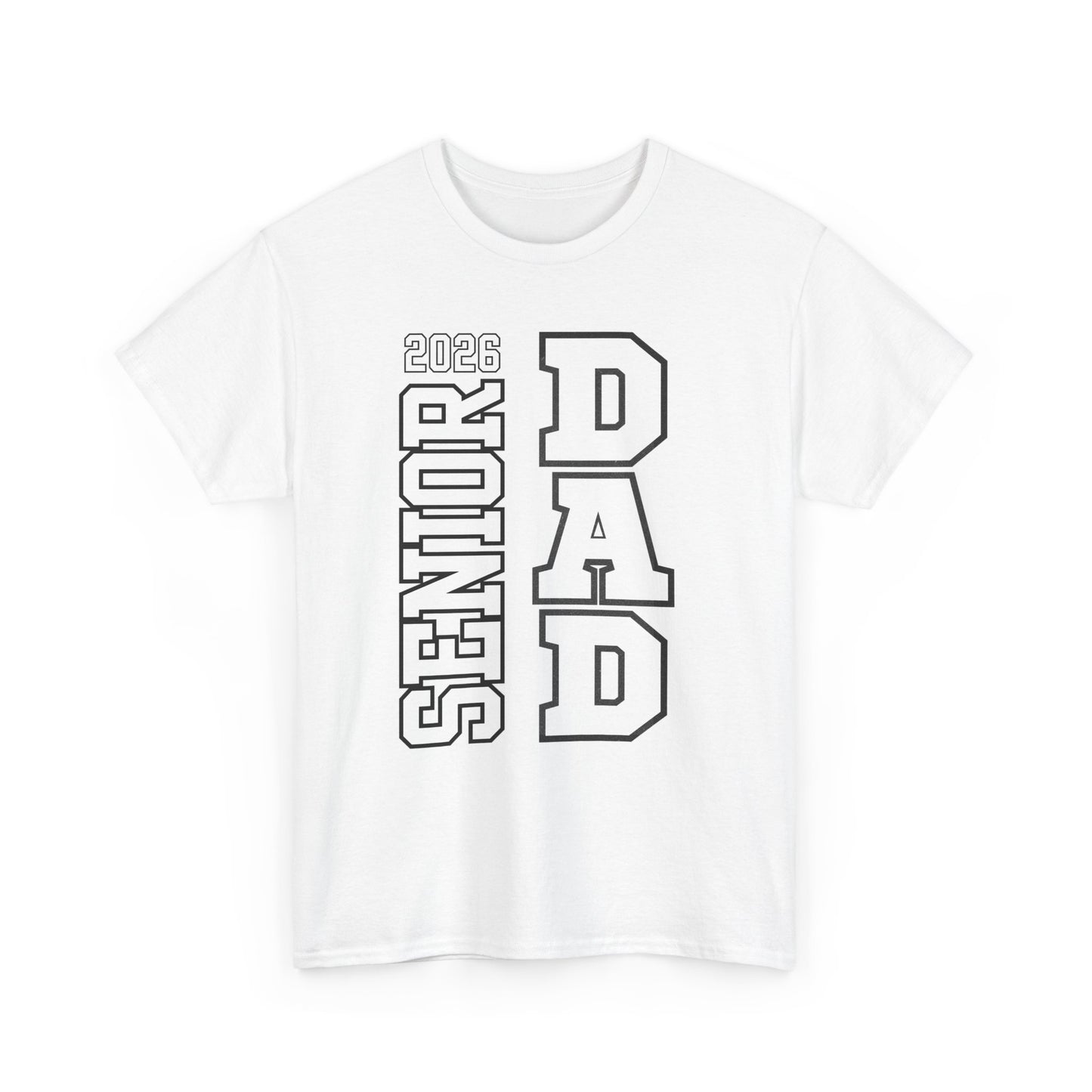 Senior Dad -Class of 2026 Graduation Tee, Unisex Heavy Cotton Shirt, Senior T-Shirt, Personalized Graduation Gift, Class Reunion Apparel, 2026 [...]