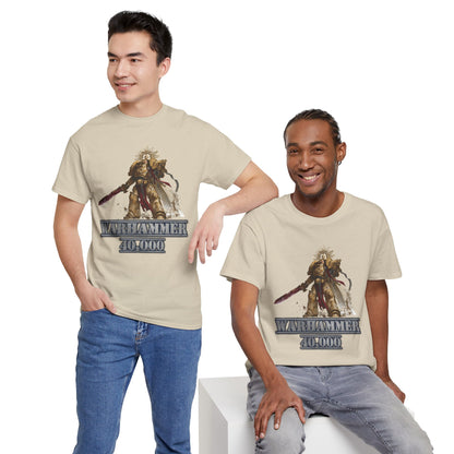 Warhammer 40,000 Unisex Heavy Cotton Tee, Gamer T-Shirt, Nerd Apparel, Gaming Gift, Casual Wear