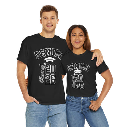 Class of 2026 Graduation Tee, Unisex Heavy Cotton Shirt, Senior T-Shirt, Personalized Graduation Gift, Class Reunion Apparel, 2026 [...]