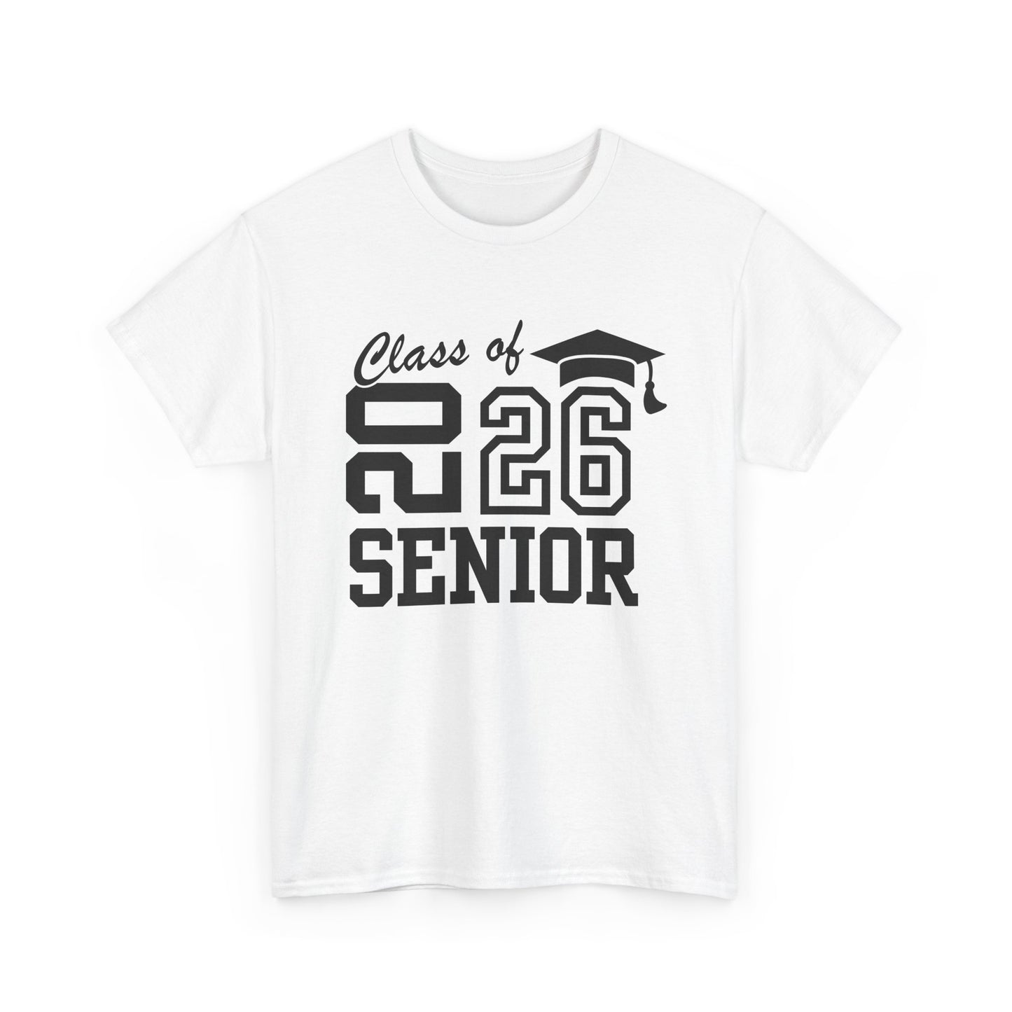 2026 Senior -Class of 2026 Graduation Tee, Unisex Heavy Cotton Shirt, Senior T-Shirt, Personalized Graduation Gift, Class Reunion Apparel, 2026 [...]