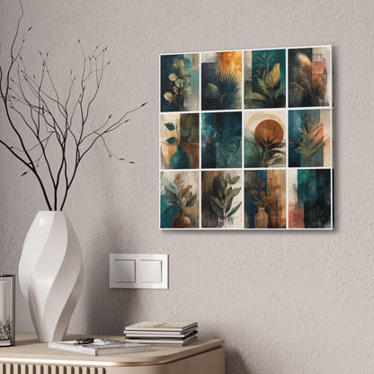 Natures Green Series #7 -Botanical Wall Art, Nature-Inspired Home Décor, Eco-Friendly Canvas Print, Greenery Art Piece, Living Room Wall Hanging