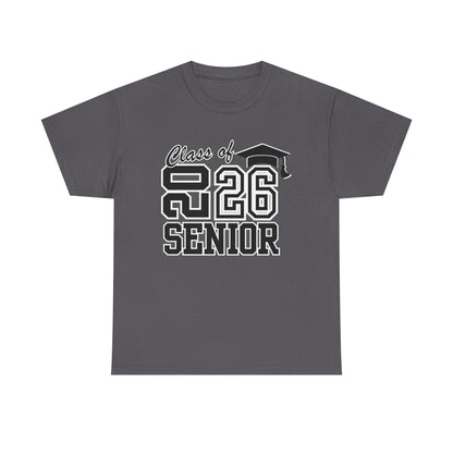 2026 Senior -Class of 2026 Graduation Tee, Unisex Heavy Cotton Shirt, Senior T-Shirt, Personalized Graduation Gift, Class Reunion Apparel, 2026 [...]