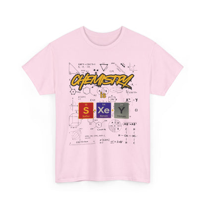 Chemistry is Sexy Unisex T-Shirt, Funny Science Tee, Gift for Chemists, Teacher Appreciation, Science Party, Academic Humor