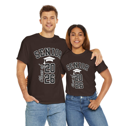 Class of 2026 Graduation Tee, Unisex Heavy Cotton Shirt, Senior T-Shirt, Personalized Graduation Gift, Class Reunion Apparel, 2026 [...]