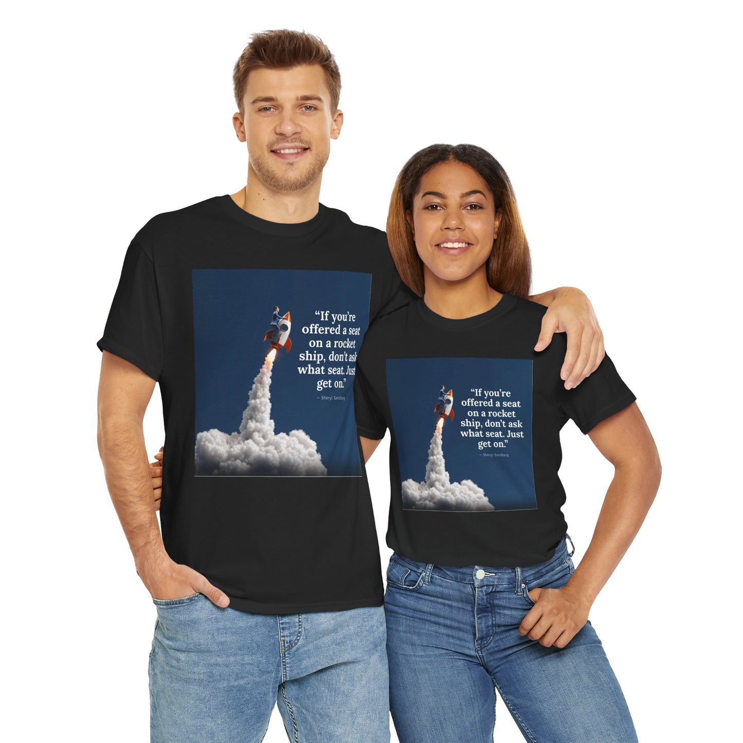 Inspiring Quote T-Shirt, Motivation Tee, Gift for Dreamers, Casual Wear, Everyday Comfort, Perfect for Graduations