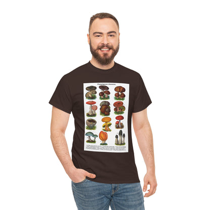 Mushroom Illustration Tee,