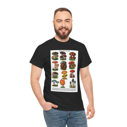 Mushroom Illustration Tee,