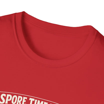 Mushroom Hunting T-Shirt — "My Spore Time Is Spent" For Foragers & Nature Lovers