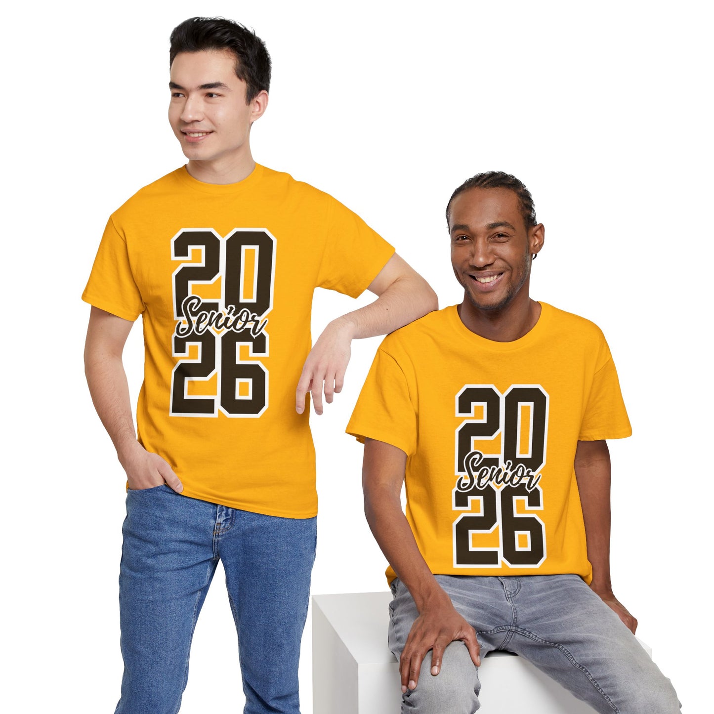 2026 Senior -Class of 2026 Graduation Tee, Unisex Heavy Cotton Shirt, Senior T-Shirt, Personalized Graduation Gift, Class Reunion Apparel, 2026 [...]
