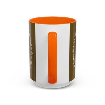 Mushroom Hunting Coffee Mug – "My Spore Time Is Spent" Rustic Forager Accent Mug