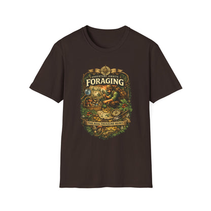Foraging T-Shirt – 'Foraging: The Real Treasure Hunt' Outdoor Nature Tee